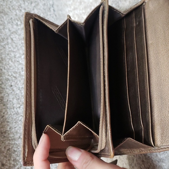 Coach pink lined shoulder bag and wallet set - Picture 7 of 11